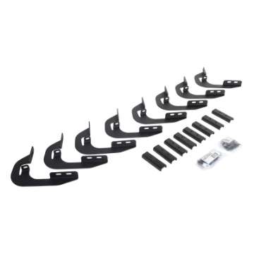 Picture of Go Rhino 14-18 GMC Sierra 1500 DC 4DR Mounting Brackets V-Series V3-RB10 Slim-RB20 Slim - Tex- Blk