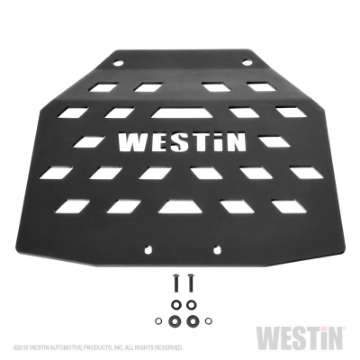 Picture of Westin-Snyper 18-21 Jeep Wrangler JL Transfer Case Skid Plate - Textured Black