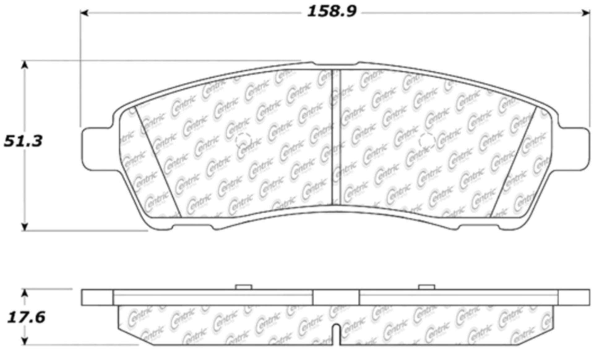 Picture of StopTech 99-04 Ford F-250 - 00-05 Excursion - 99-04 F-350 Super Duty Rear Truck & SUV Brake Pads