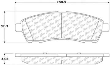 Picture of StopTech 99-04 Ford F-250 - 00-05 Excursion - 99-04 F-350 Super Duty Rear Truck & SUV Brake Pads