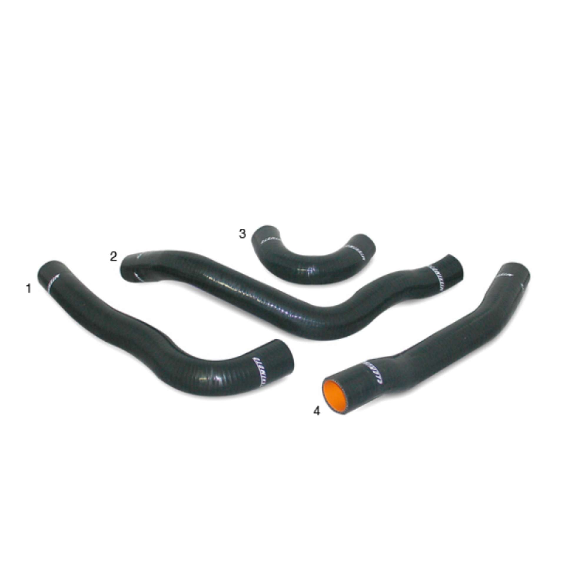 Picture of Mishimoto Mitsubishi EVO X Black Silicone Hose Kit