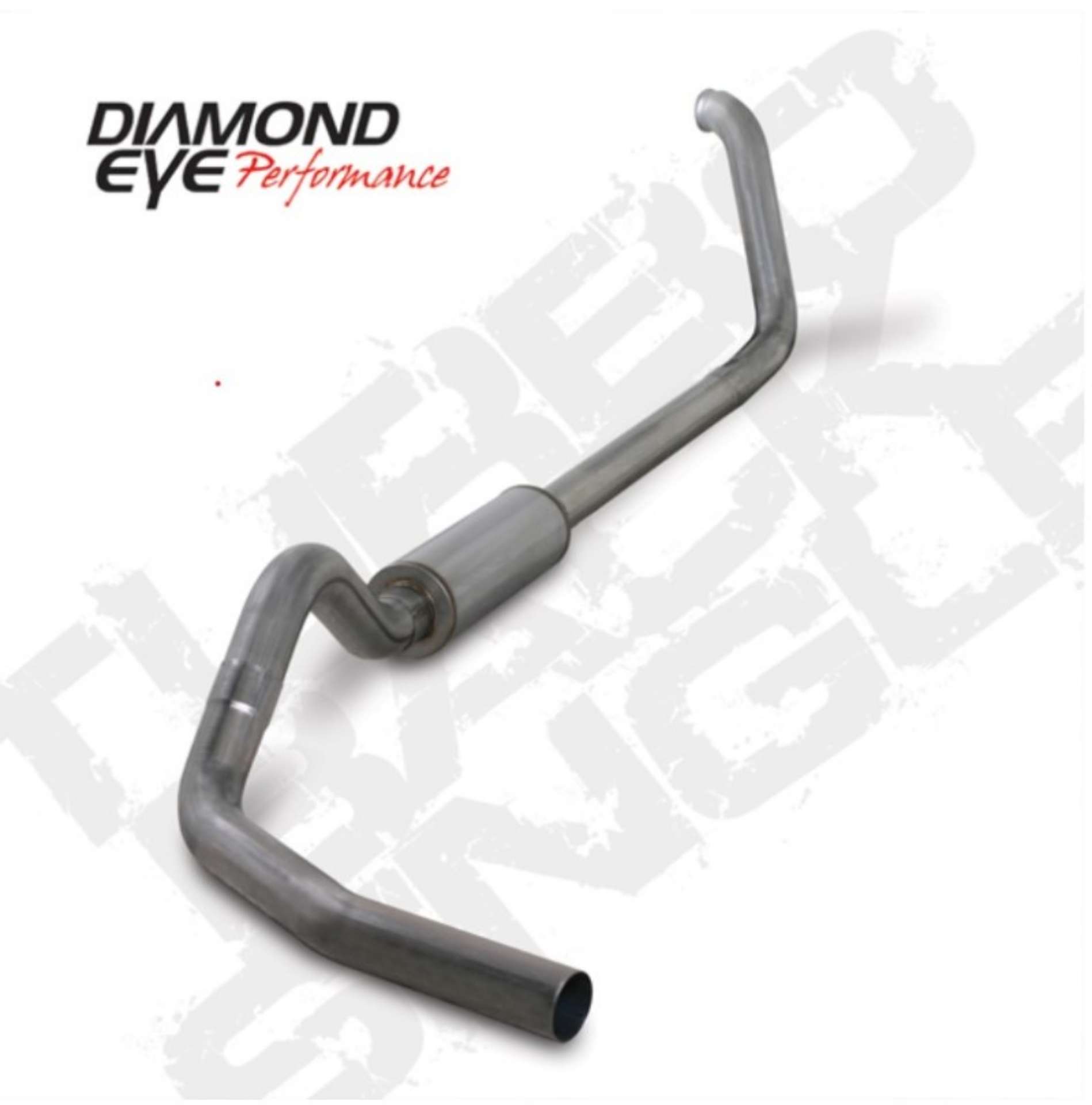 Picture of Diamond Eye KIT 4in TB SGL SS: 00-03 FORD 7-3L F250-F350