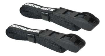 Picture of Rhino-Rack Rapid Tie Down Straps w-Buckle Protector - 3-5m-11-5ft - Pair - Black