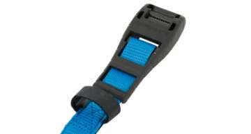 Picture of Rhino-Rack Rapid Tie Down Straps w-Buckle Protector - 5-5m-18ft - Pair - Blue