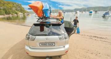 Picture of Rhino-Rack Folding J Style Kayak Carrier Extension - Pair