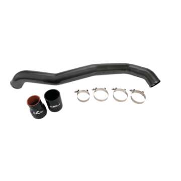 Picture of Wehrli 11-16 Chevrolet 6-6L LML Duramax Driver Side 3in Intercooler Pipe - Blueberry Frost