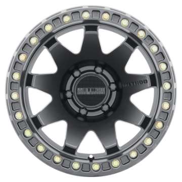 Picture of Method MR108 17x9 -44mm Offset 6x5-5 106-25mm CB Matte Black w-BH-H24125-38 Wheel