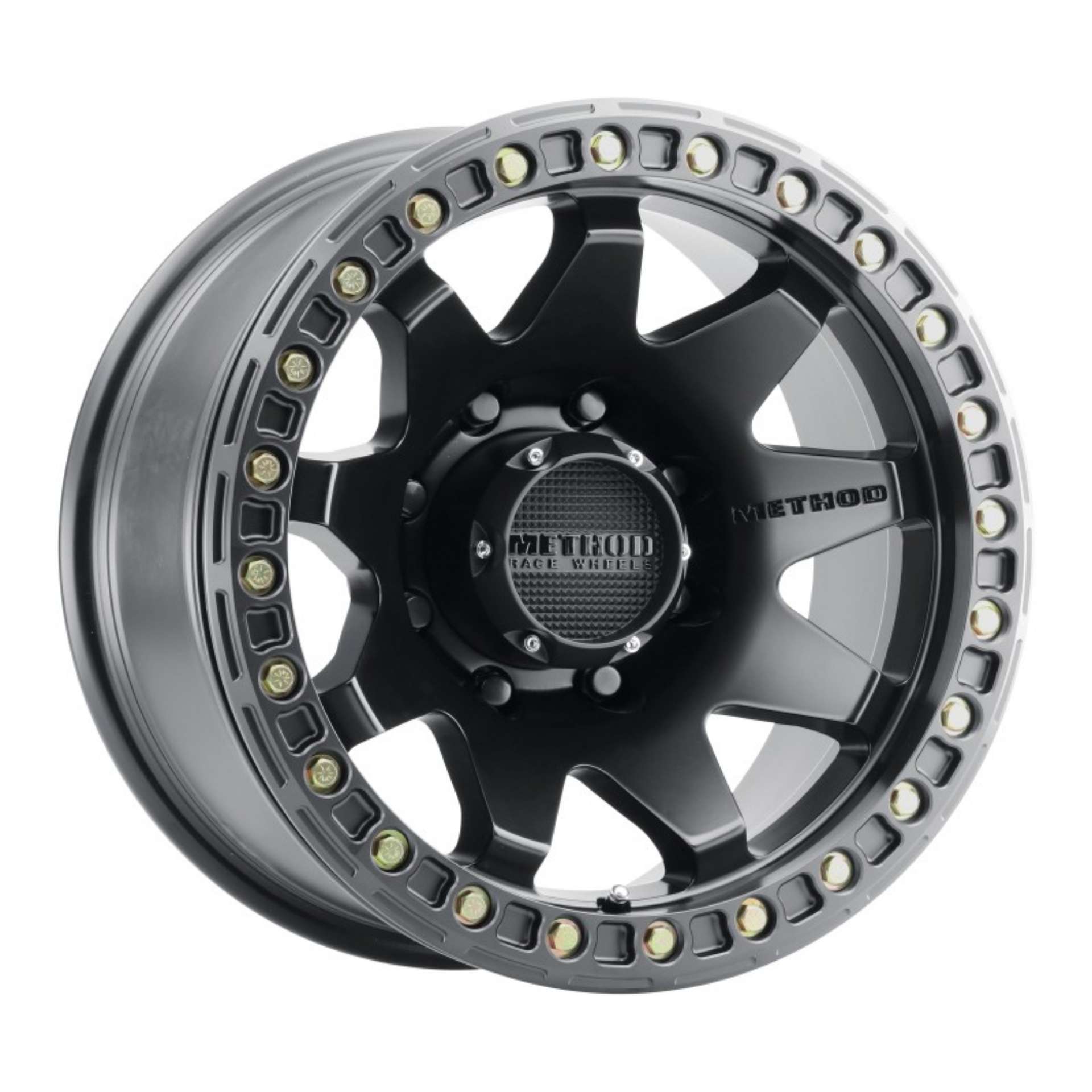 Picture of Method MR108 17x9 -44mm Offset 8x6-5 130-81mm CB Matte Black w-BH-H24125-38 Wheel