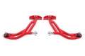 Picture of BMR 10-14 Ford Mustang Adj- Lower A-Arms w- Delrin-Rod End - 18mm Tall Ball Joint - Red