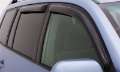 Picture of AVS 19+ GM SUV Ventvisor Outside Mount Window Deflectors 4pc - Smoke