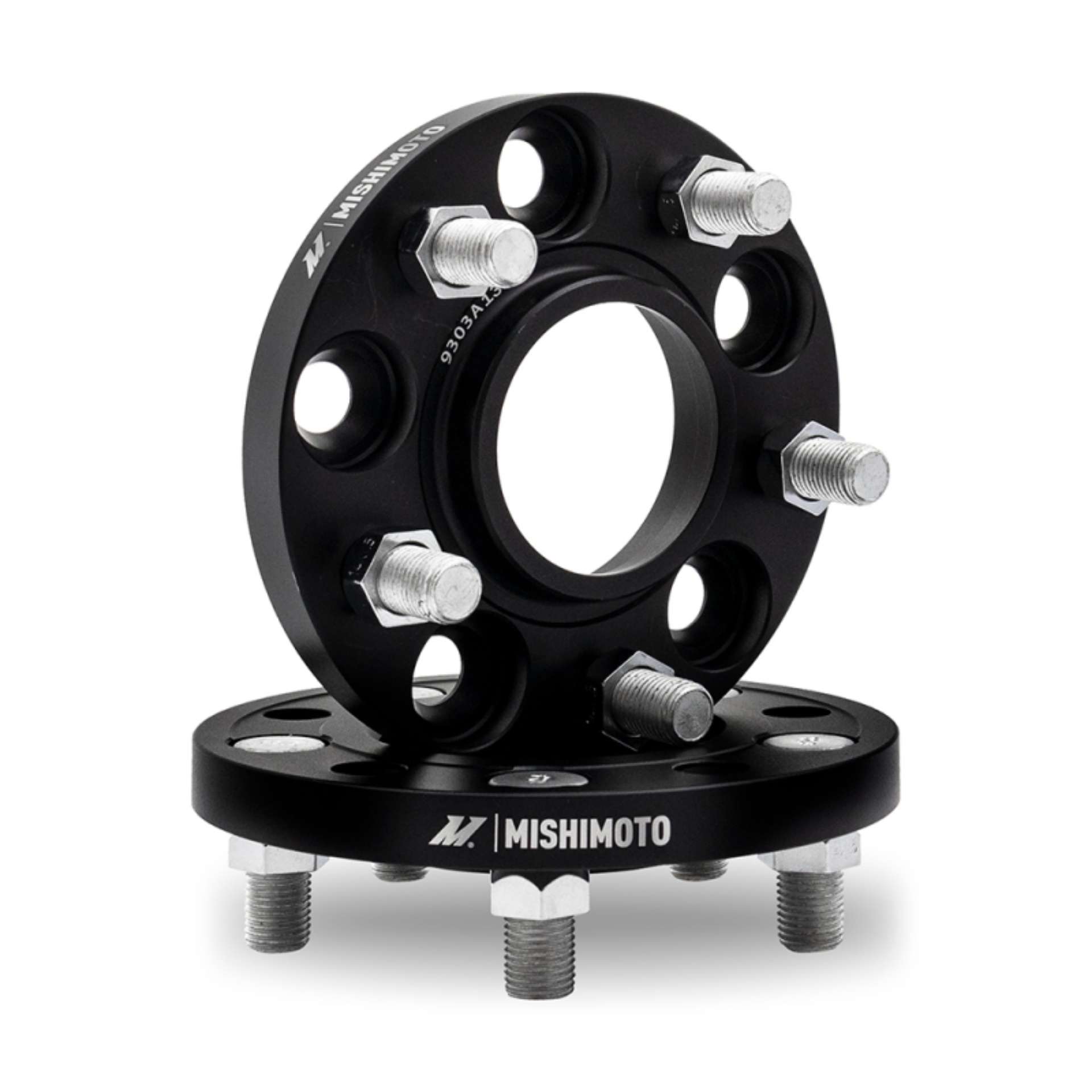 Picture of Mishimoto Wheel Spacers - 5x114-3 - 67-1 - 15 - M12 - Black