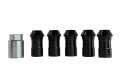 Picture of Ford Racing 2023+ Ford Bronco Raptor  M14 x 1-5 Black Security Lug Nut Kit - Set of 5