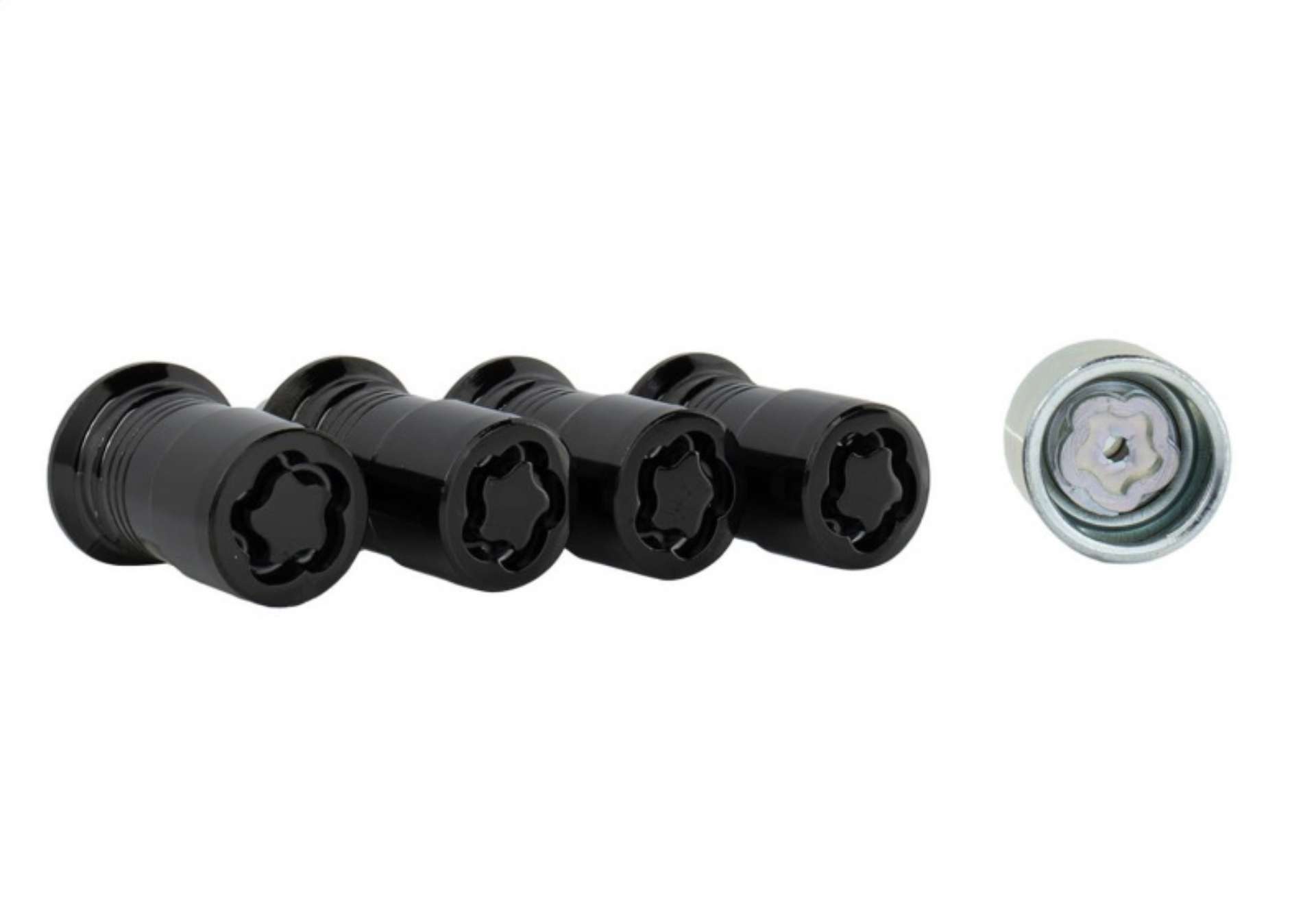 Picture of Ford Racing M14 x 1-5 Black Security Lug Nut Kit - Set of 4