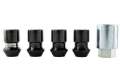 Picture of Ford Racing M12 x 1-5 Black Security Lug Nut Kit - Set of 4