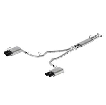 Picture of Ford Racing 20-23 Explorer ST Sport Cat-Back Exhaust System Dual Rear Exit w-Black Tips