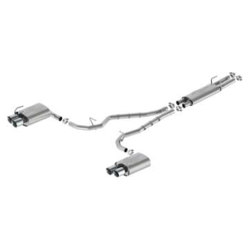 Picture of Ford Racing 20-23 Explorer ST Sport Cat-Back Exhaust System Dual Rear Exit w-Chrome Tips