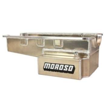 Picture of Moroso Ford 289-302 Road Race Baffled Front Sump 8in Deep Aluminum Oil Pan