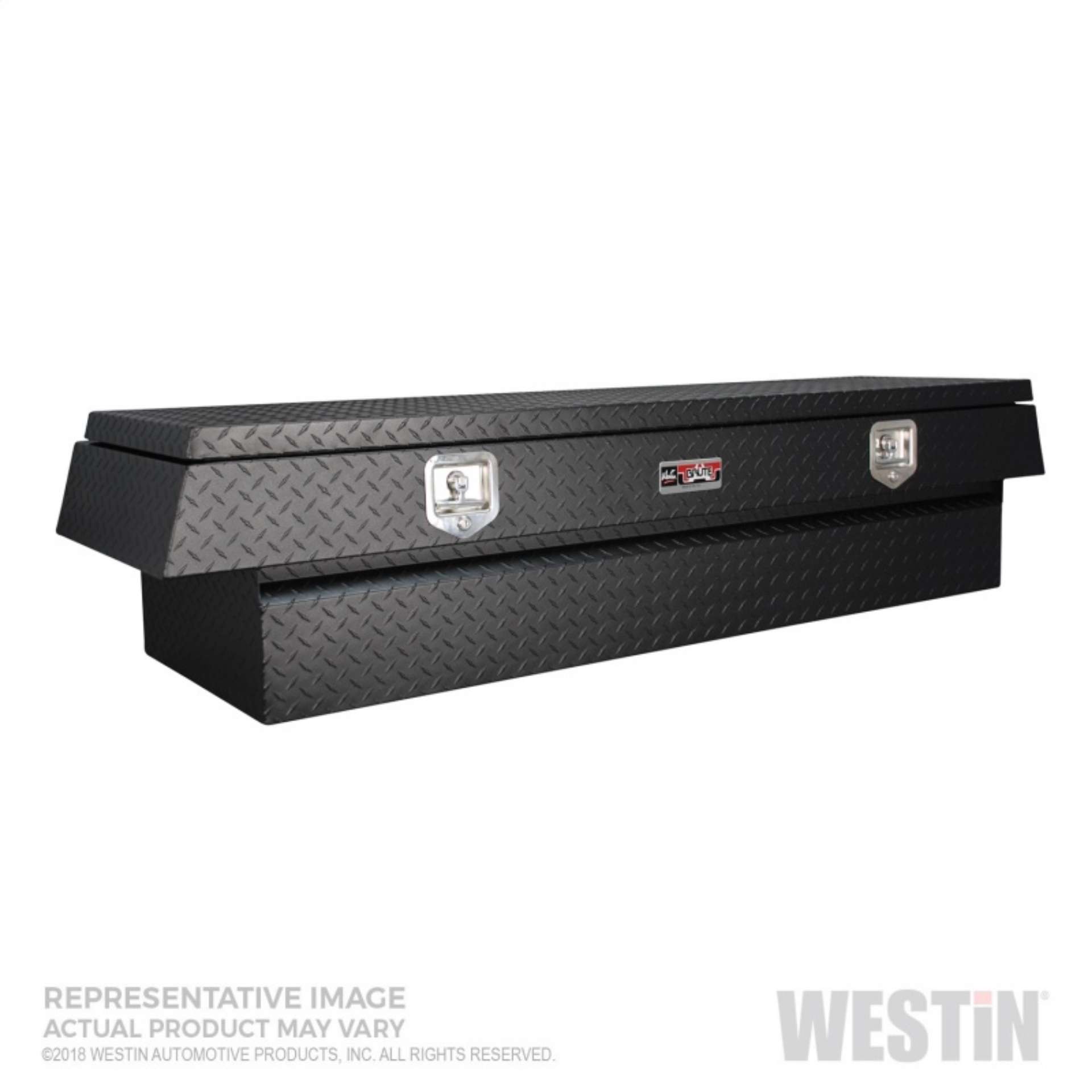 Picture of Westin-Brute Contractor TopSider 48in w- Doors Tool Box - Textured Black