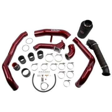 Picture of Wehrli 01-04 Chevrolet 6-6L LB7 Duramax High Flow Intake Bundle Kit - Semi-Gloss Black