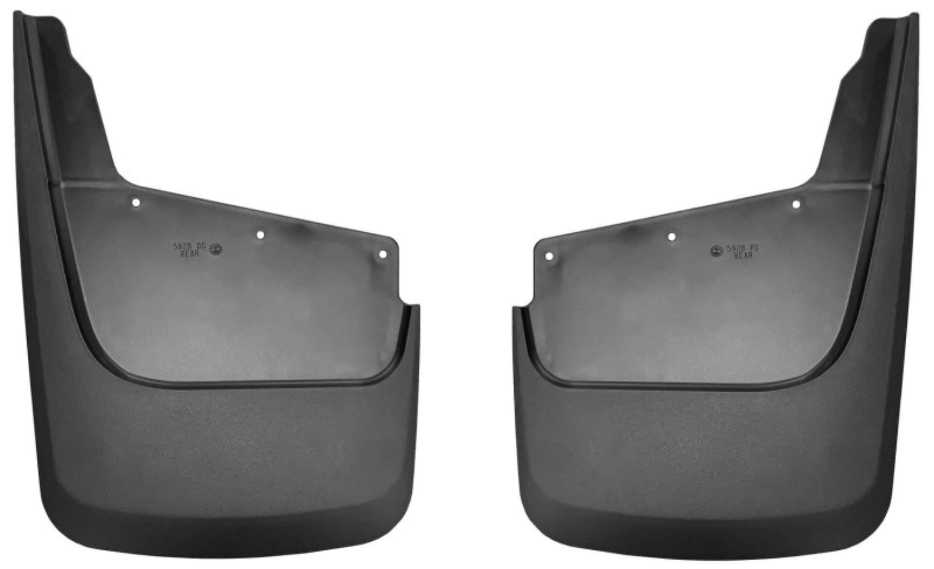 Picture of Husky Liners 20-22 GM Silverado-Sierra 2500-3500 HD excl- Dually Rear Mud Guards - Black