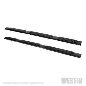 Picture of Westin 19-21 Ram 1500 Crew Cab R5 M-Series Wheel-to-Wheel Nerf Step Bars - Black