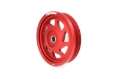 Picture of Perrin 2022 BRZ-86 - 19-22 Subaru WRX Lightweight Crank Pulley FA-FB Eng w-Small Hub - Red