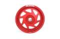 Picture of Perrin 19-21 Subaru WRX - 16-18 Forester Lightweight Crank Pulley FA-FB Engines w-Large Hub - Red