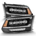 Picture of AlphaRex 09-18 Dodge Ram 2500 NOVA LED Proj Headlights Plank Style Design Black w- Activation Light