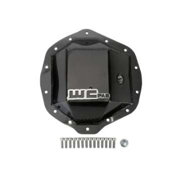 Picture of Wehrli 01-19 Chevrolet Duramax-03-19 Dodge Cummins 11-5in AAM Rear Diff- Cover - Fine Texture Black