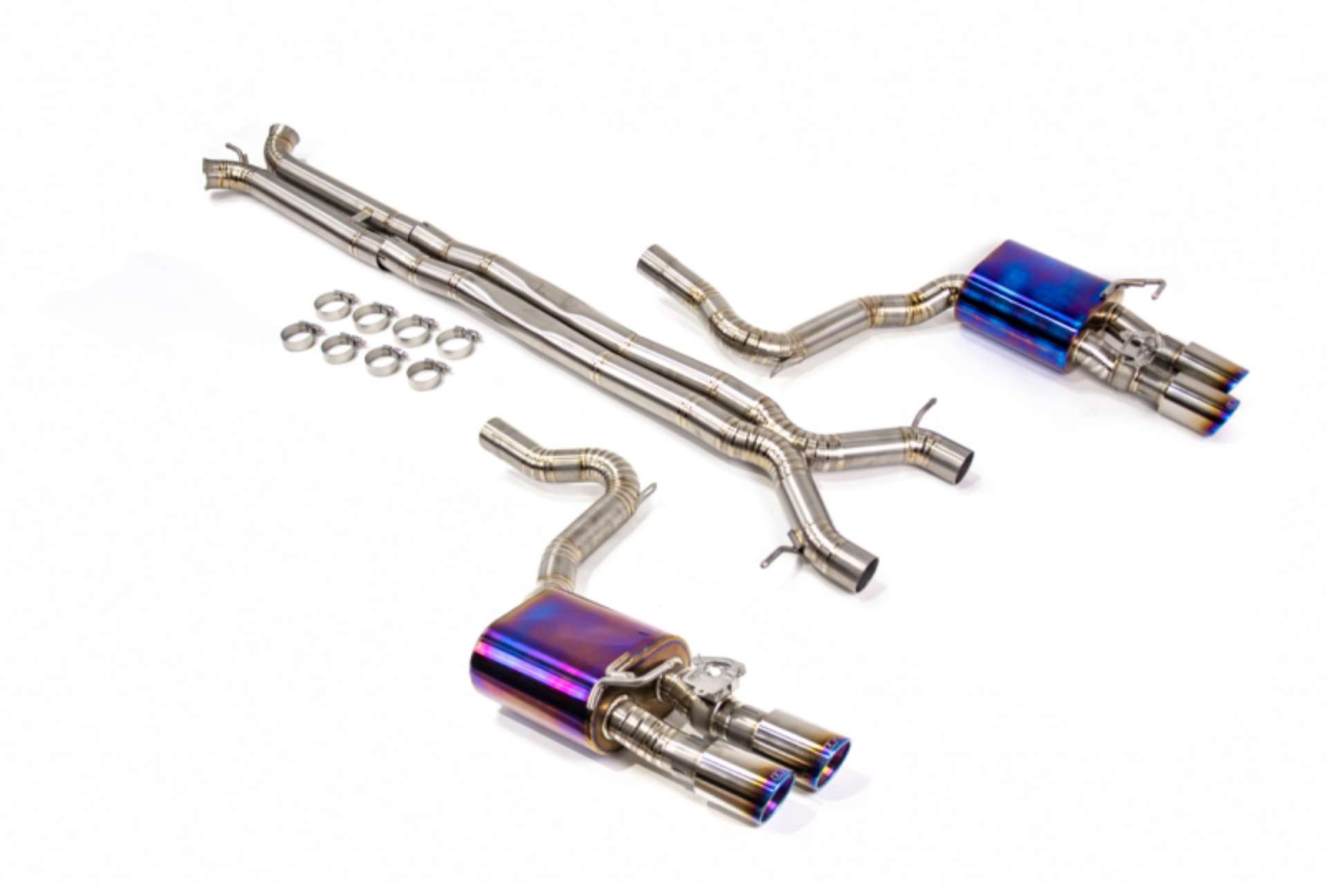 Picture of VR Performance Porsche Panamera 971 Titanium Exhaust System 2-9T-4-0T Long Version