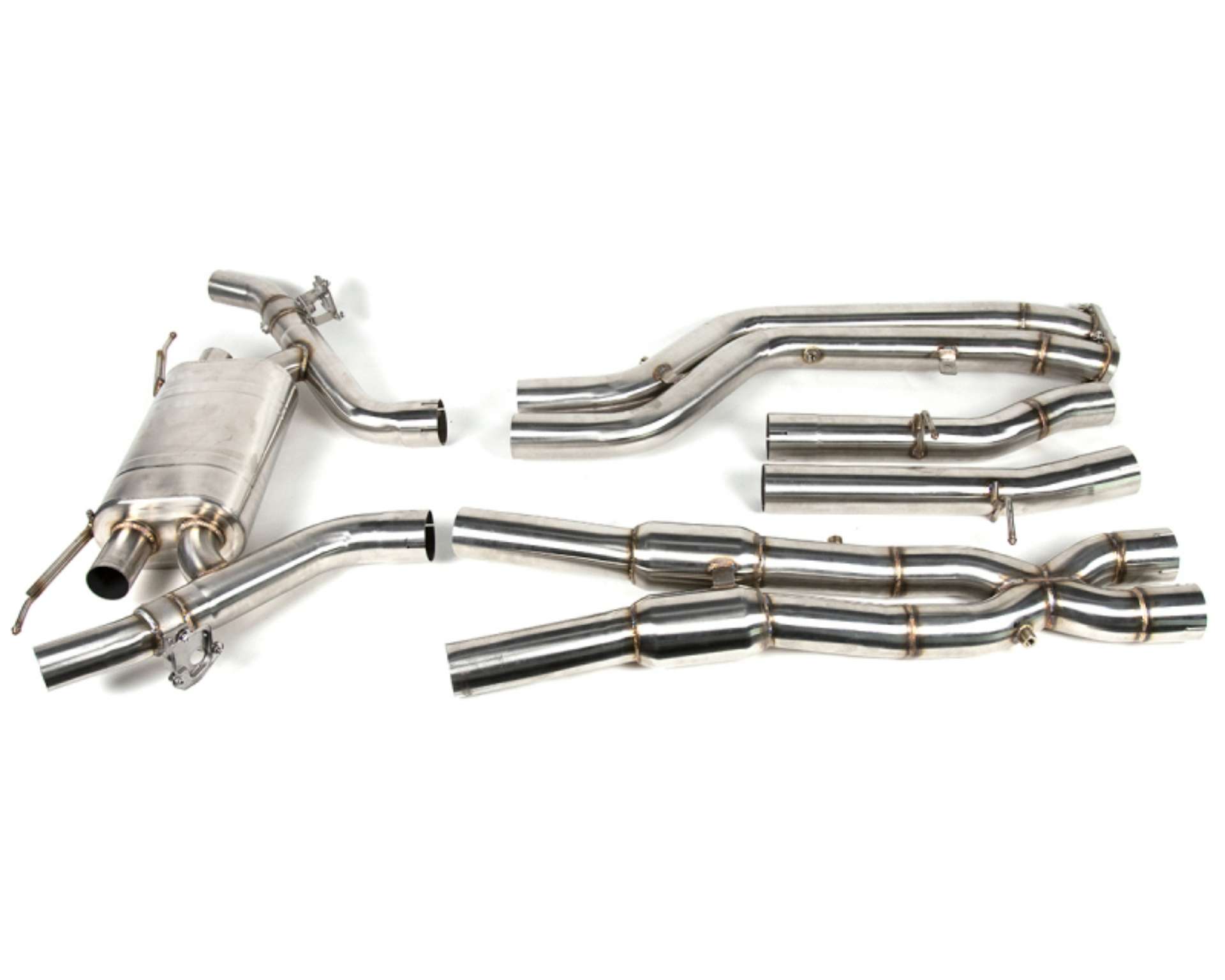 Picture of VR Performance BMW X3M-X4M Stainless Valvetronic Exhaust System with Carbon Tips