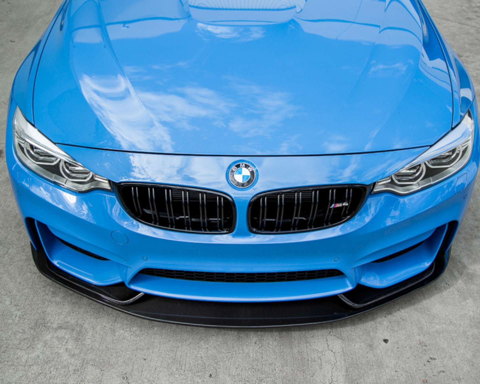 Picture of VR Aero 15-20 BMW F82-F80-M4-M3 Carbon Fiber 3 Piece Front Lip Spoiler