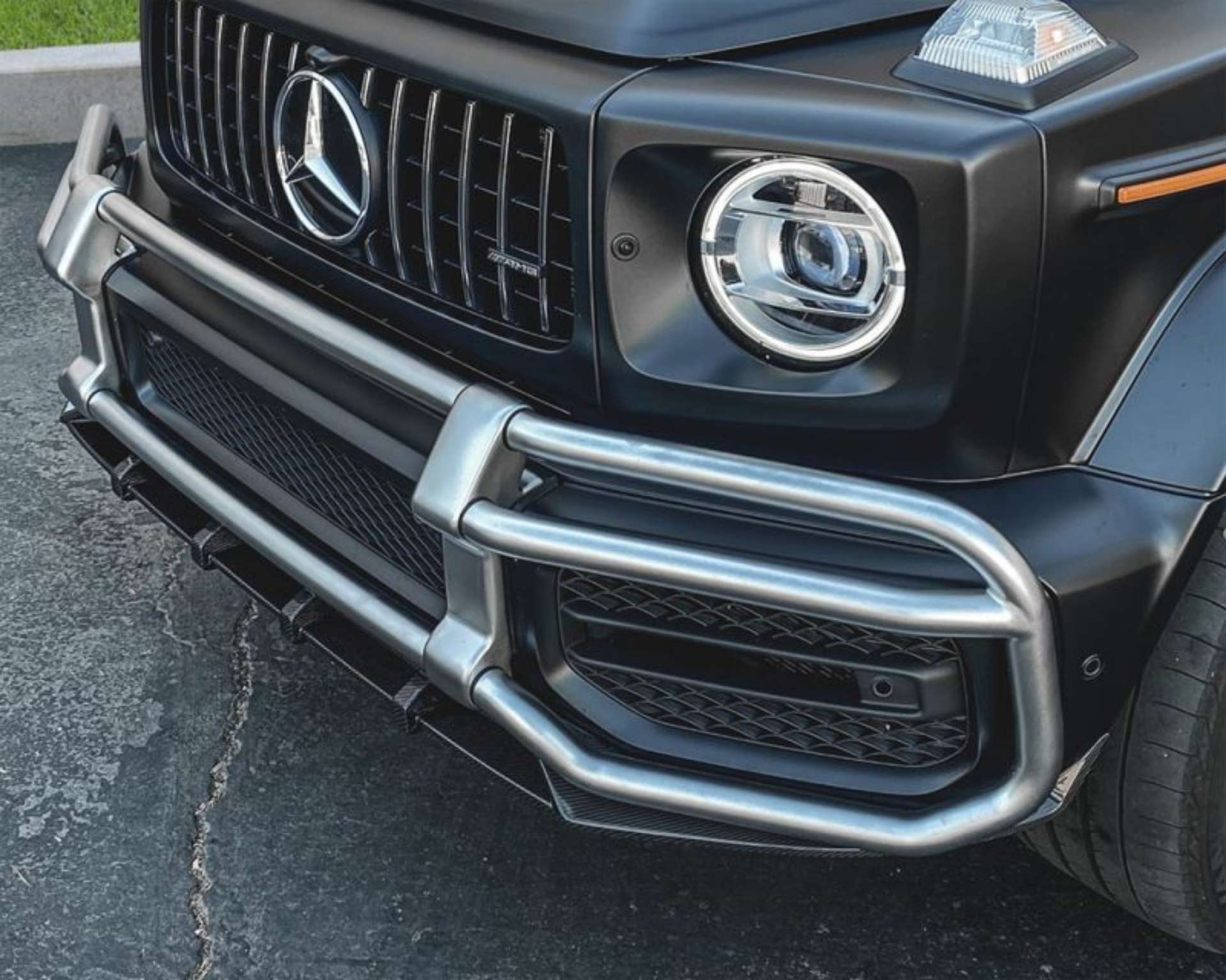 Picture of VR Aero 2019+ Mercedes G63 AMG Carbon Fiber Front Lip Spoiler