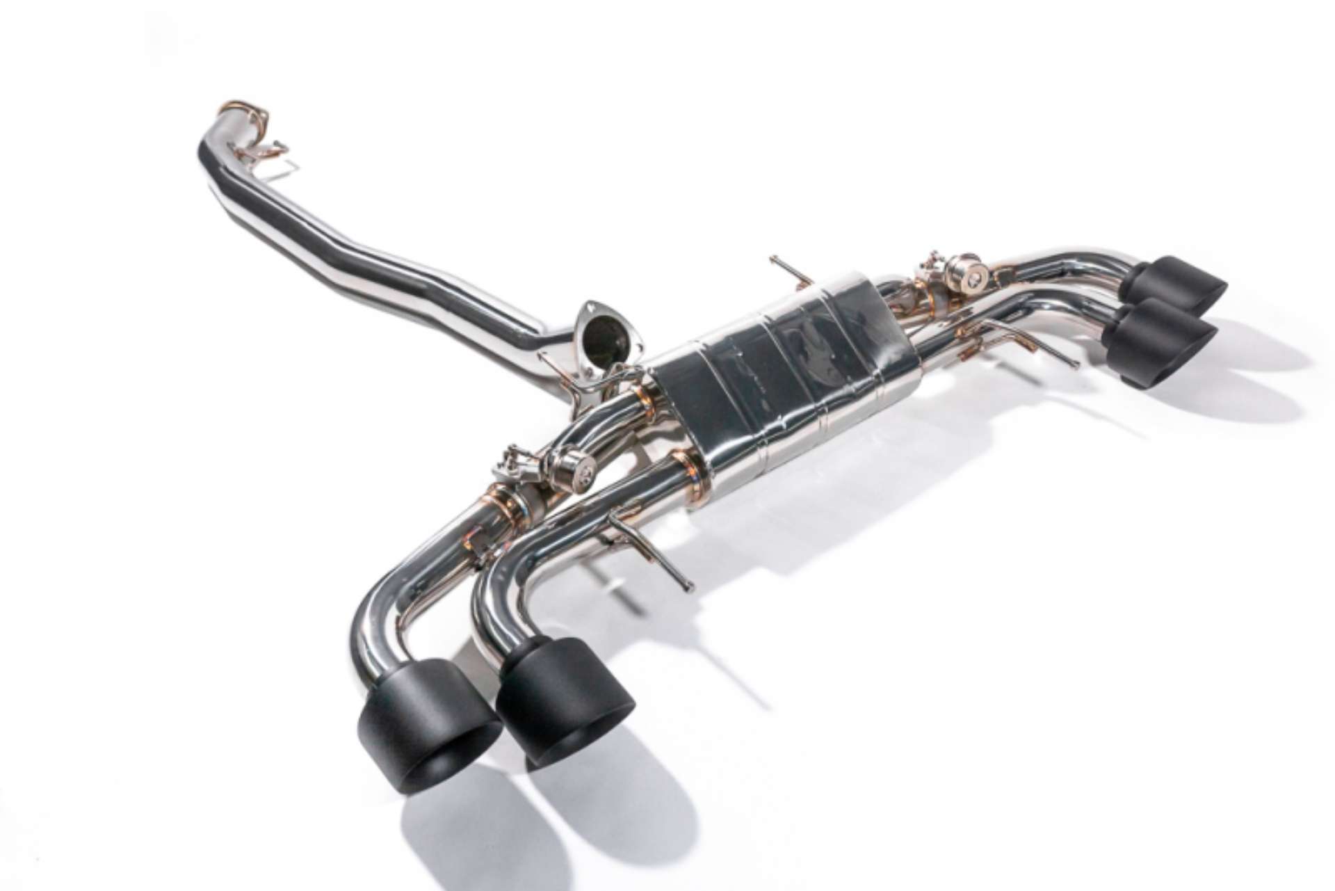 Picture of VR Performance 09-21 Nissan GT-R R35 Valvetronic Exhaust System 90mm