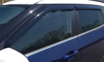 Picture of AVS 21-22 Kia Seltos Ventvisor Outside Mount Window Deflectors 4pc - Smoke