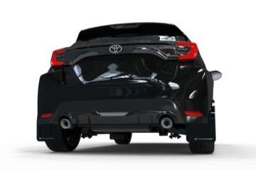 Picture of Rally Armor 20-23 Toyota GR Yaris Black Mud Flap w-White Logo