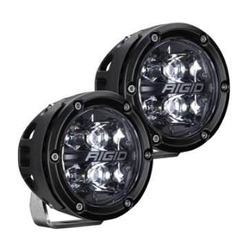 Picture of Rigid Industries 2021 Ford Bronco A-Pillar Light Kit Incl- 360-spot and 360-Drive