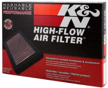 Picture of K&N Custom Oval Air Filter 7-75in OW X 14-625in OL x 2in H