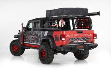 Picture of Go Rhino 19-21 Jeep Gladiator XRS Overland Xtreme Rack - Box 2 Req- gor5950000T-01
