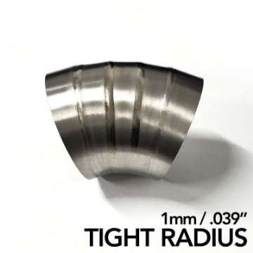 Picture of Ticon Industries 2-5in- Welded Pie Cut 1-26D Tight Radius 90 Degree Bend 1mm-0-039in- - 10 Pack