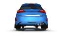 Picture of Rally Armor 18-23 Ford Fiesta ST MK8 Black UR Mud Flap w-Blue Logo