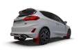 Picture of Rally Armor 18-23 Ford Fiesta ST MK8 Red UR Mud Flap w-White Logo