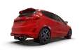 Picture of Rally Armor 18-23 Ford Fiesta ST MK8 Black UR Mud Flap w-Red Logo