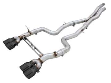 Picture of AWE Tuning BMW F8X M3-M4 Track Edition Catback Exhaust - Diamond Black Tips