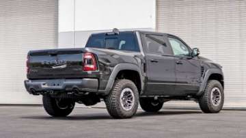 Picture of Borla 21-22 Dodge RAM 1500 TRX 6-2L V8 4WD CCSB 5in- Black Chrome-Plated Optional Tips - 304SS