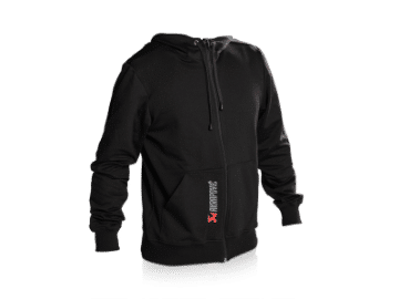 Picture of Akrapovic Mens Akrapovic Logo Black Hoodie - S