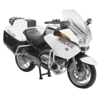 Picture of New Ray Toys BMW R1200RT-P U-S- Police Bike- Scale - 1:12