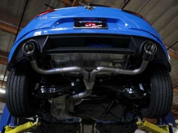 Picture of aFe 18-20 VW GTI MK7-5 2-0L MACH Force-Xp 3in to 2-5in 304 SS Axle-Back Exhaust System- Carb- Tips