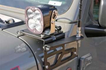 Picture of Fabtech 18-21 Jeep JL-JT Antenna Light Bracket Kit Adjustable