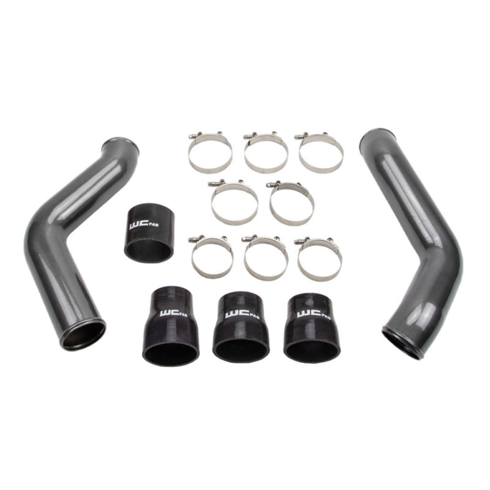 Picture of Wehrli 19-23 Dodge Cummins 6-7L Stage 1 High Flow Intake Bundle Kit - WCFab Grey